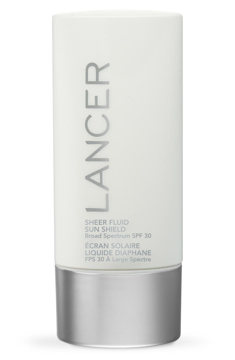 LANCER Skincare Sheer Fluid Sun Shield SPF 30, Main, color,