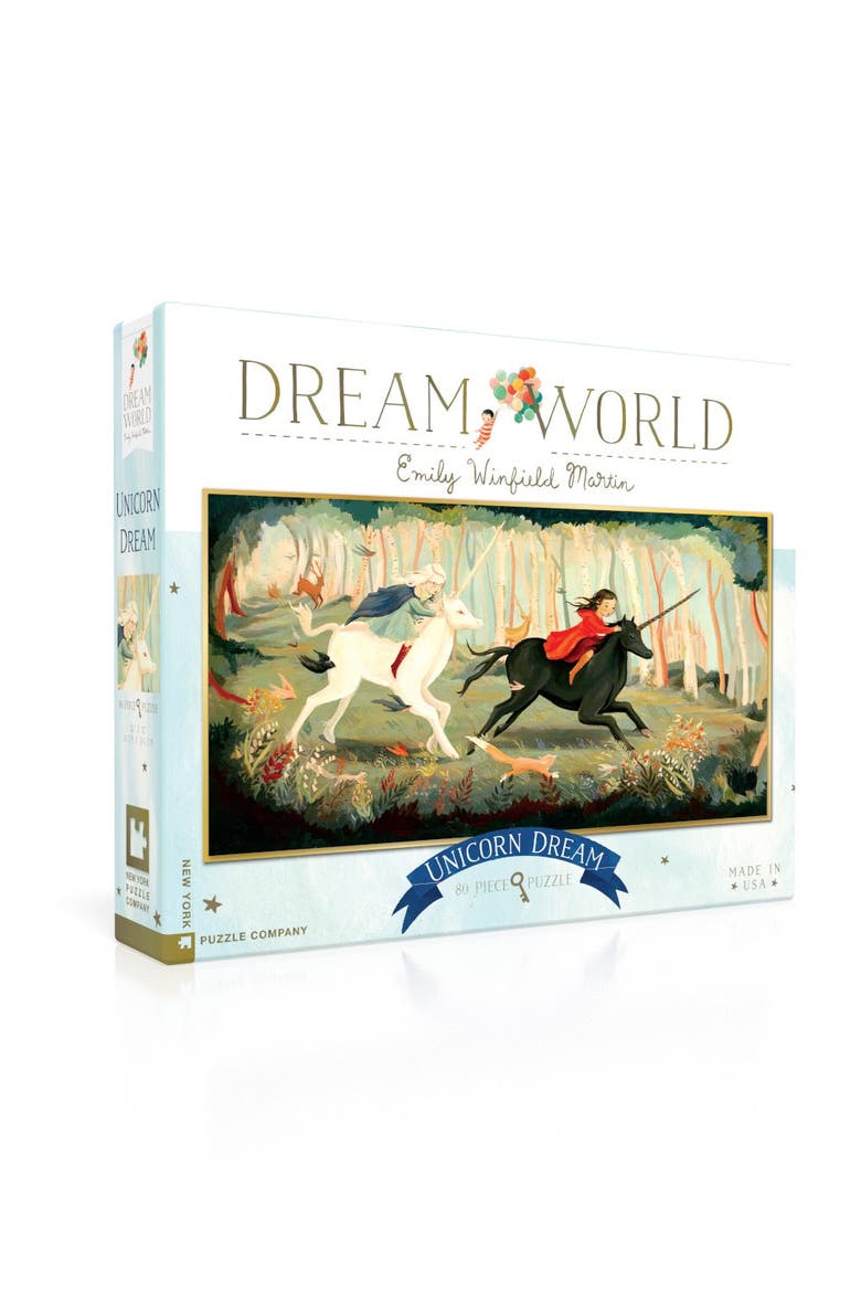 Unicorn Dream 80 Piece Puzzle, Alternate, color, No Color