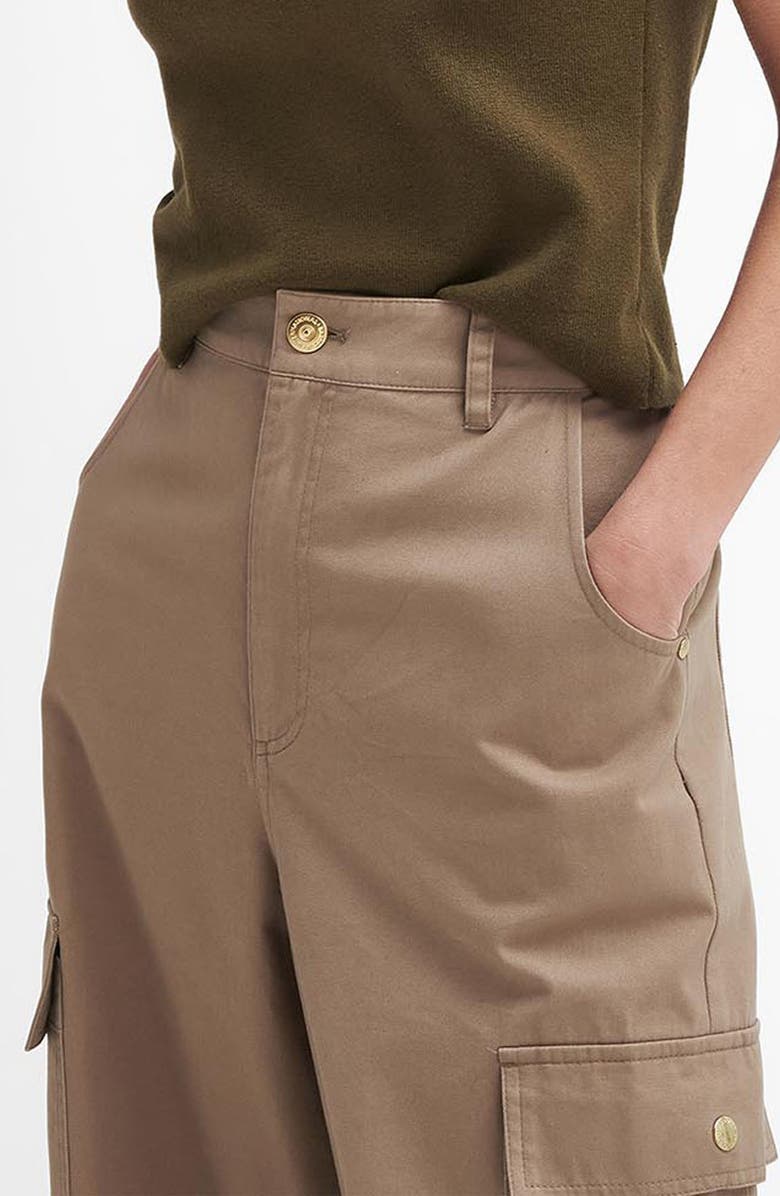 Barbour Kinghorn Cotton Trousers, Alternate, color, Light Trench