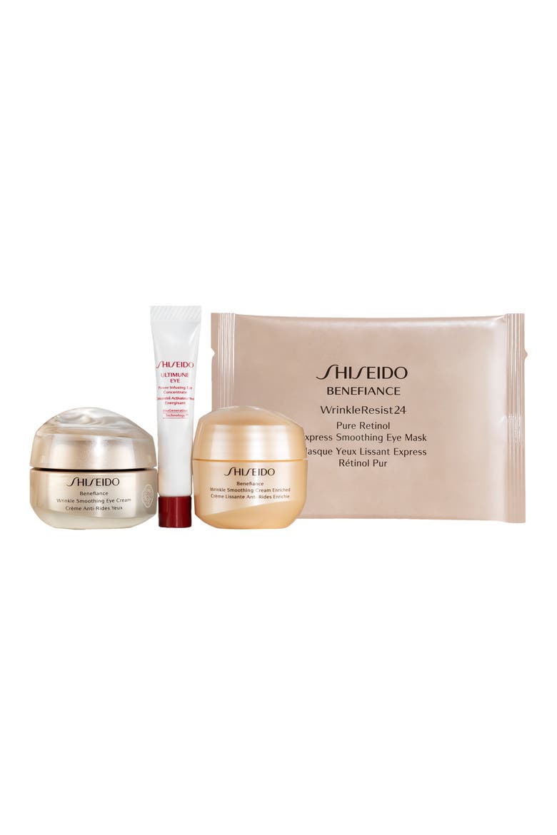 Benefiance Wrinkle Smoothing Eye Care Set USD $122 Value, Alternate, color, NO COLOR