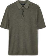 AllSaints Aubrey Ribbed Polo