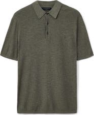 AllSaints Aubrey Ribbed Polo