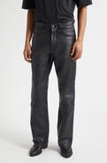 MIDNIGHT RODEO Mr Leather Flare Leg Pants