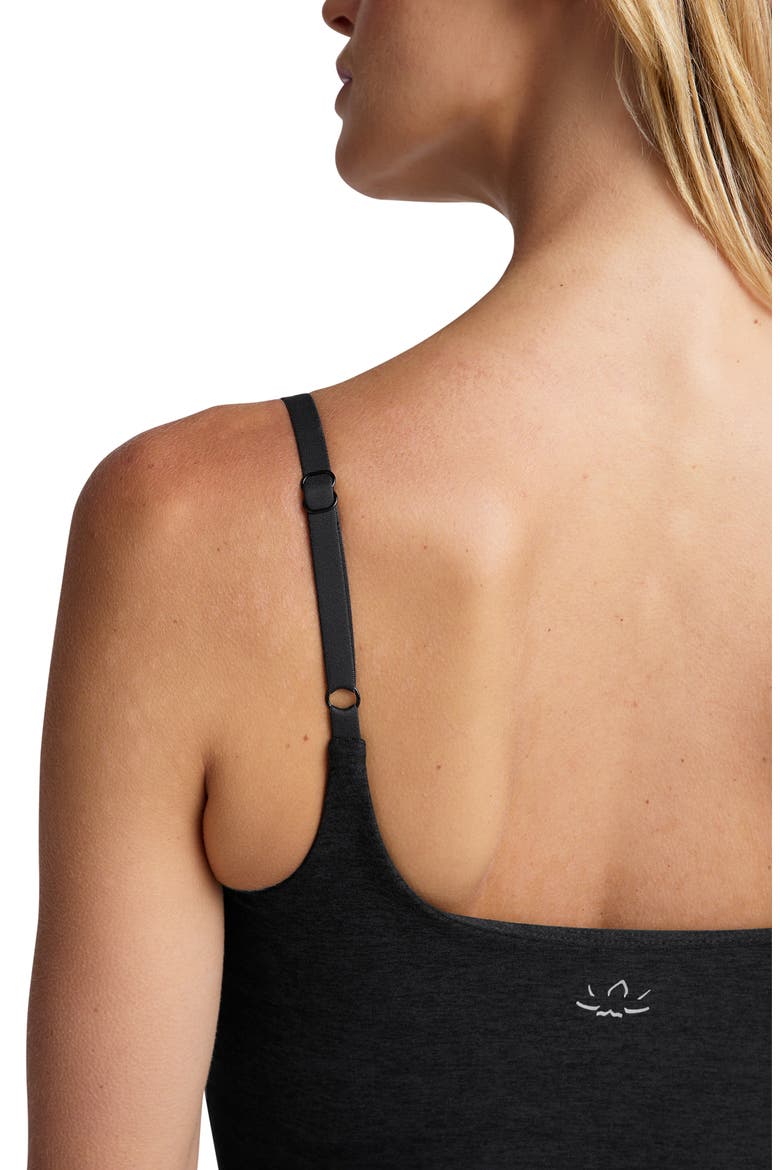 Shirred Crop Camisole, Alternate, color, DARKEST NIGHT