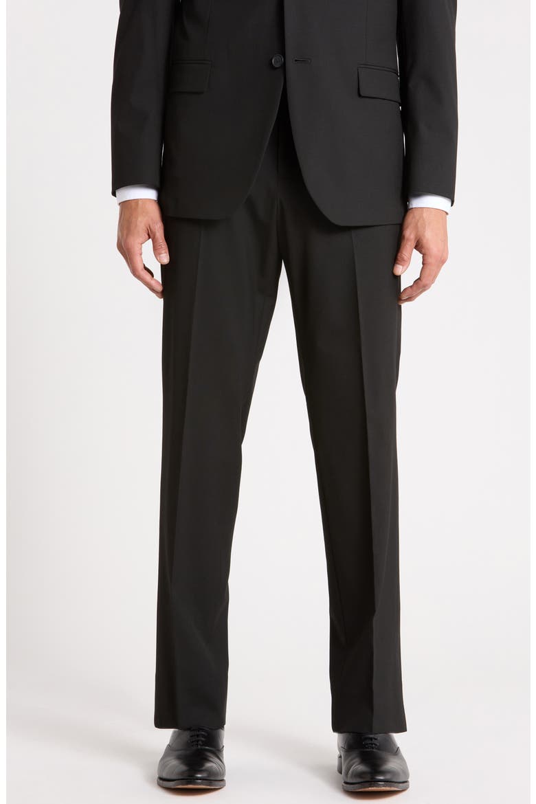 Classic Fit Suit Separate Dress Pants, Main, color, BLACK
