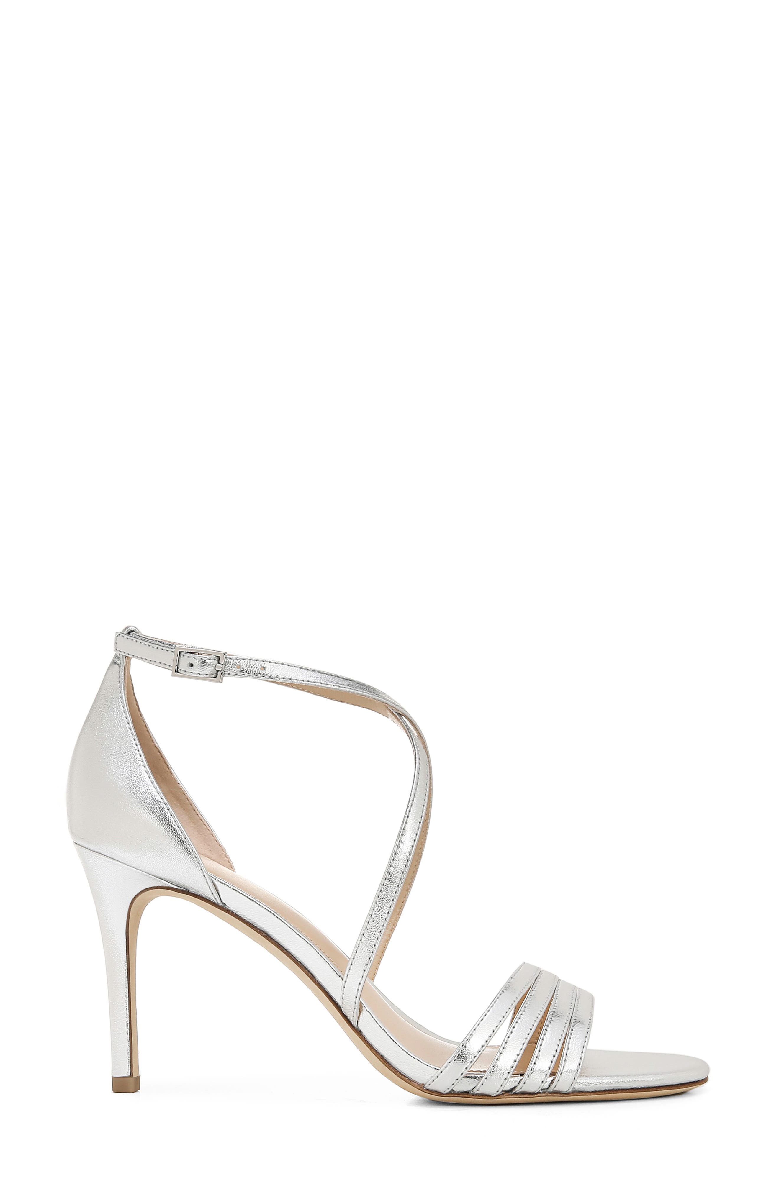Via Spiga Mila Metallic Sandal, Alternate, color, 