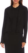 Karen Kane Notch Lapel Rib Jacket