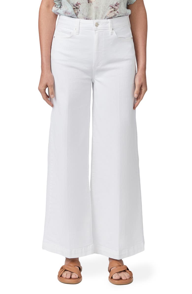 PAIGE Harper High Waist Wide Leg Ankle Pants, Main, color,