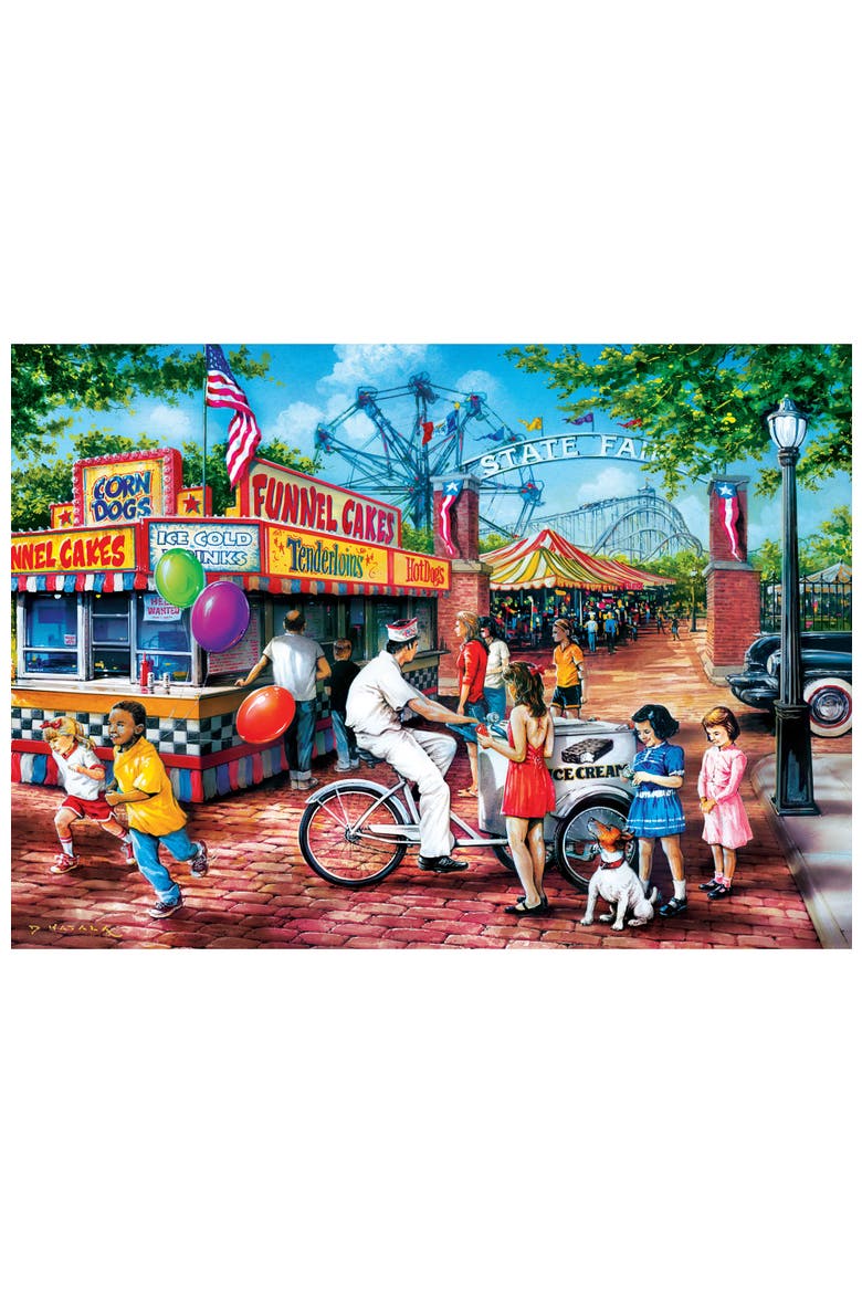 Summer Carnival 1000 Piece Jigsaw Puzzle, Alternate, color, Multicolor