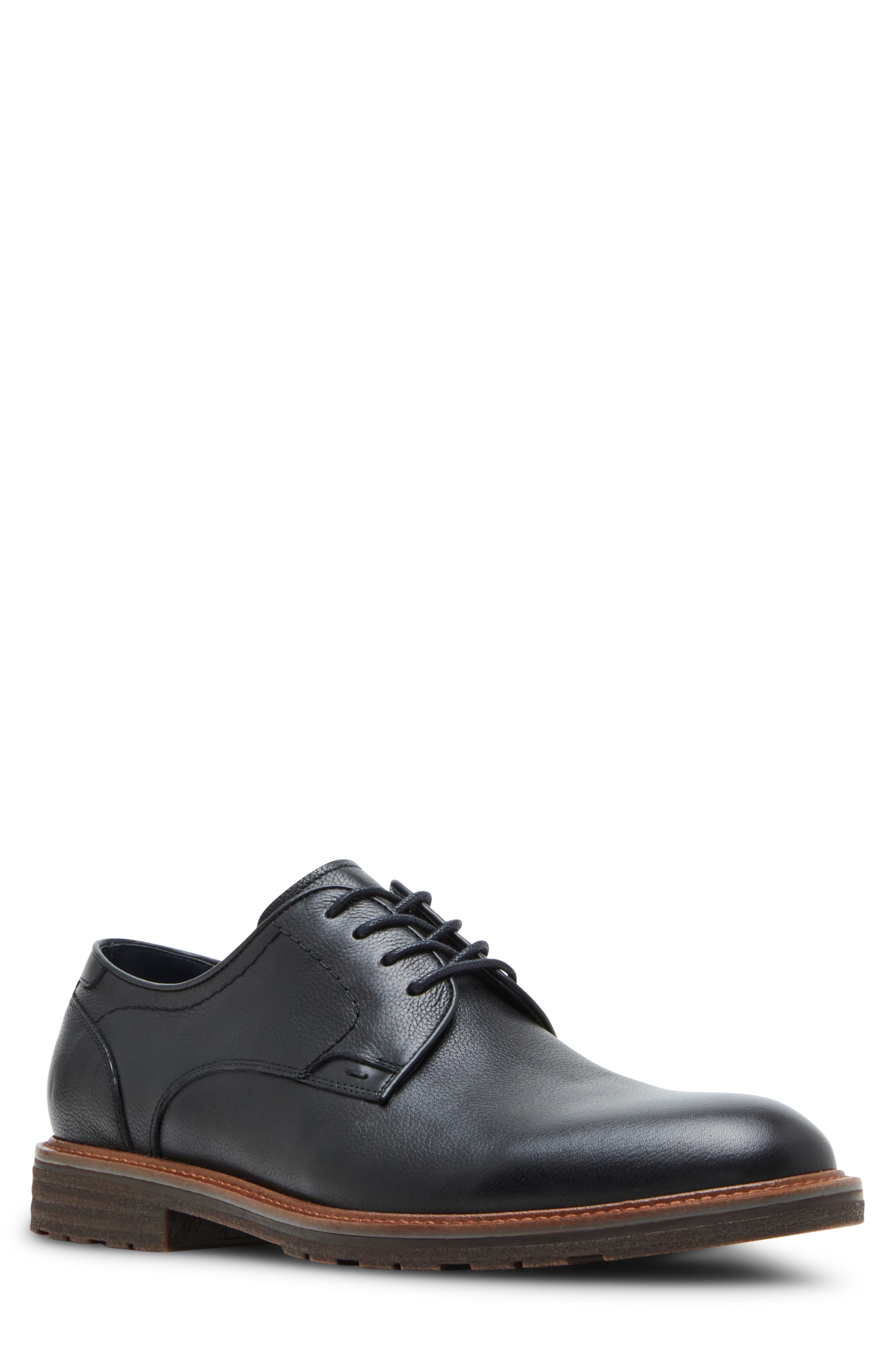 Steve Madden Aeden Derby, Main, color, Black