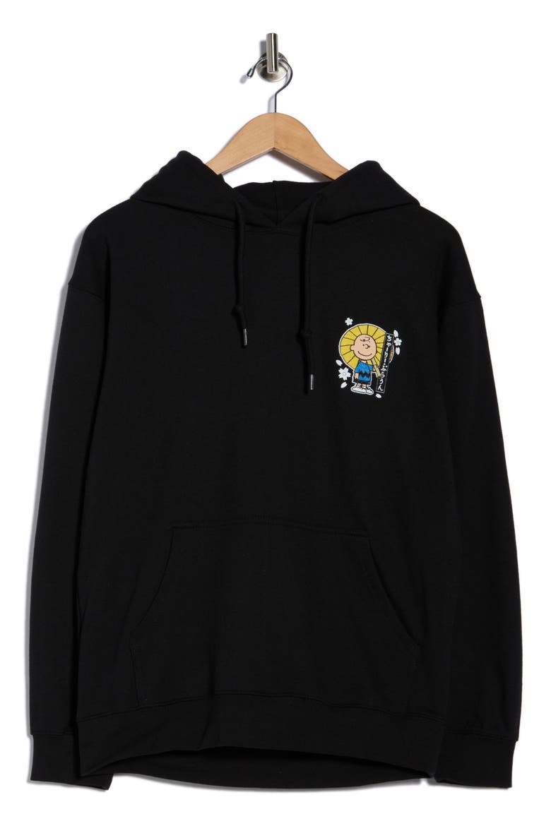 Umbrella Chuck Graphic Hoodie, Alternate, color, BLACK