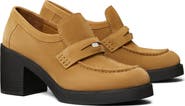 Tory Burch Block Heel Penny Loafer
