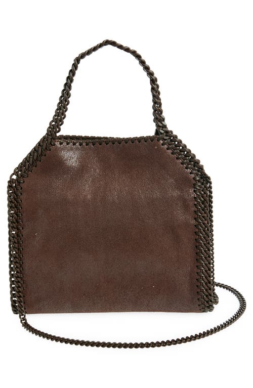 Stella Mccartney "falabella" Mini Bag In Mahogany