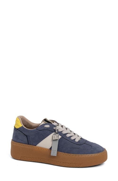 Shushop Stacey Platform Sneaker In Blue
