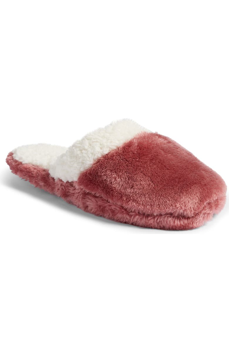 Nordstrom Frosted Scuff Slippers, Main, color,