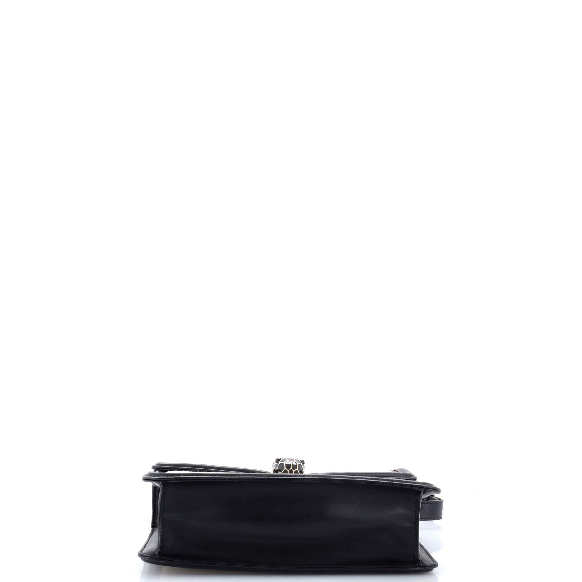 Serpenti Forever Shoulder Bag Quilted Leather Small, Alternate, color, None