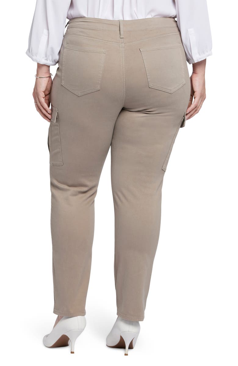 NYDJ Sheri Hollywood Waist Slim Cargo Jeans, Alternate, color,