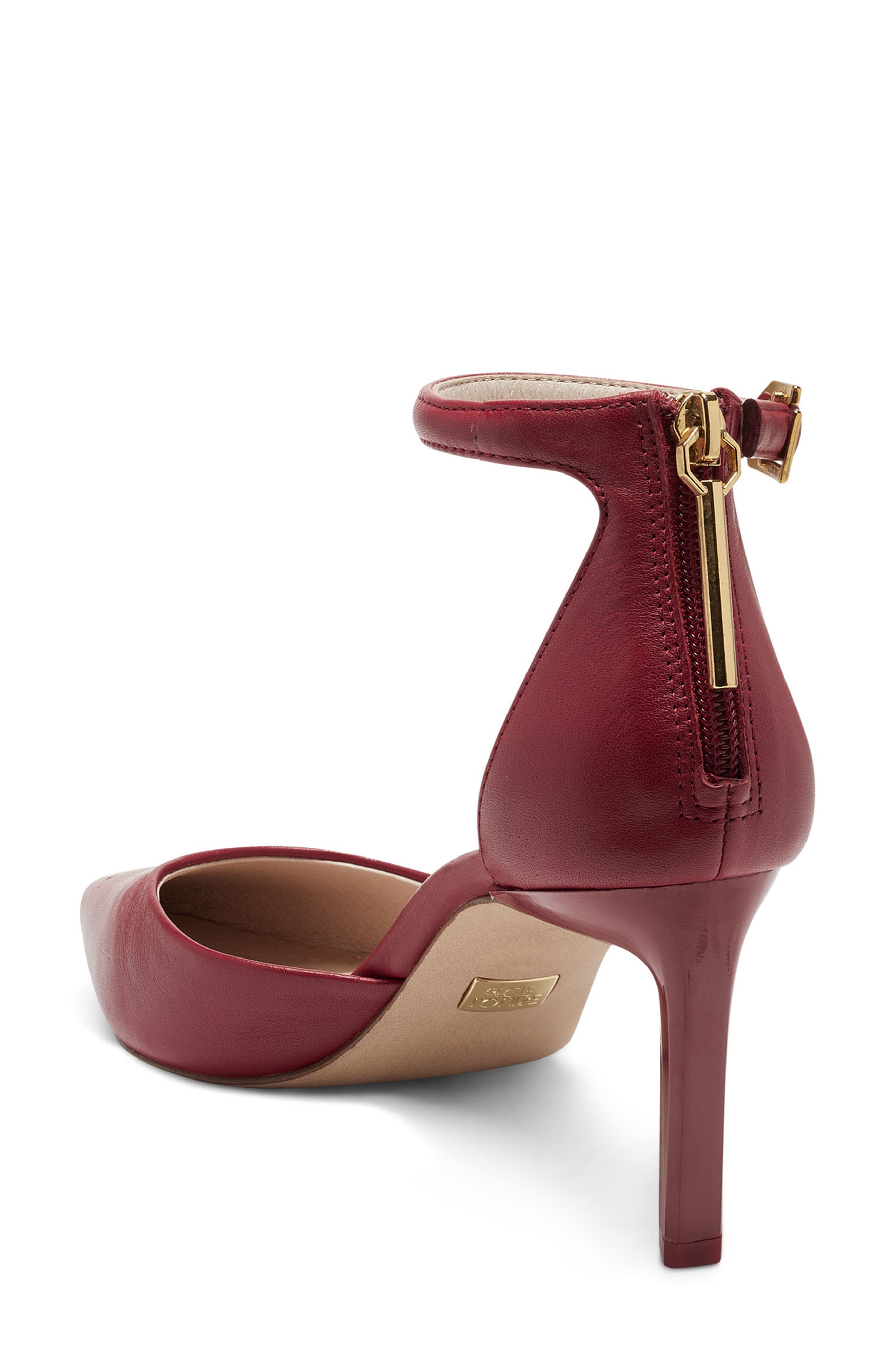 Kamren Ankle Strap Pump, Alternate, color, PATENT POP PH