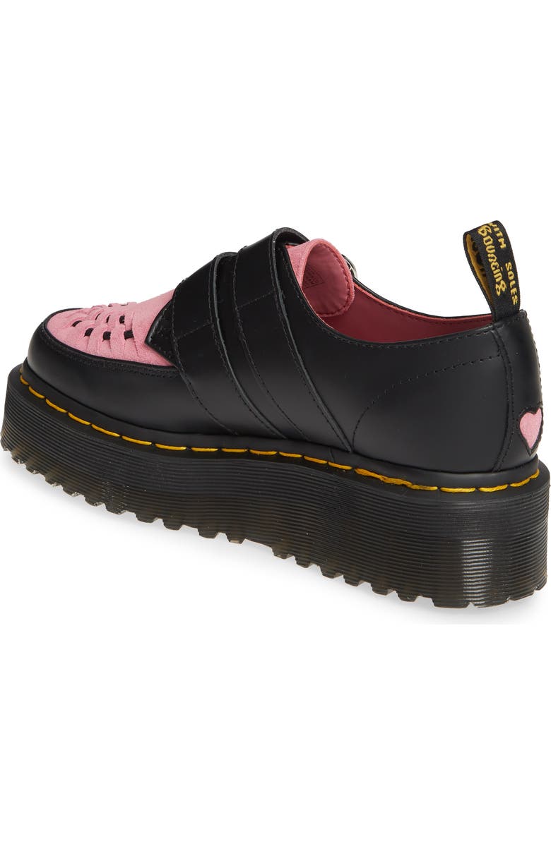 Dr. Martens x Lazy Oaf Buckle Platform Loafer, Alternate, color,