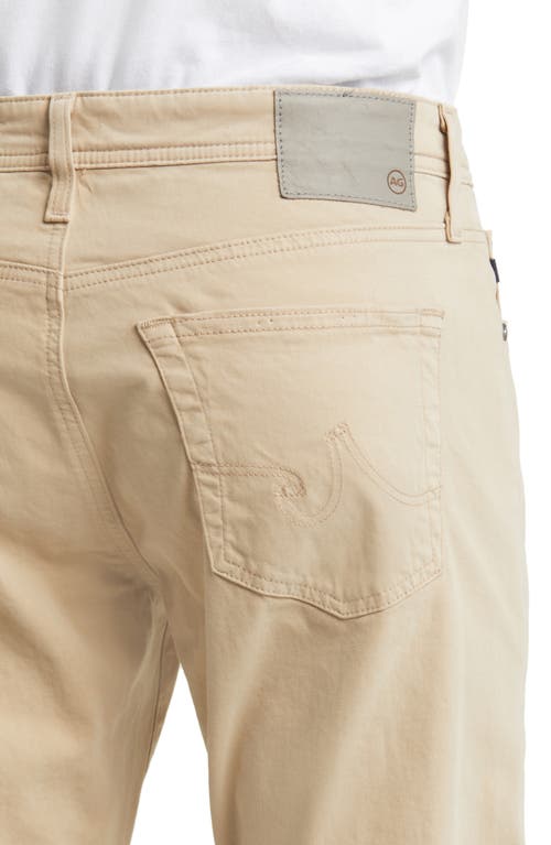 Ag Everett Straight Fit Jeans In Latte