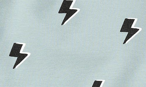 Miles The Label Lightning Print Sweatshirt & Joggers Set In Blue