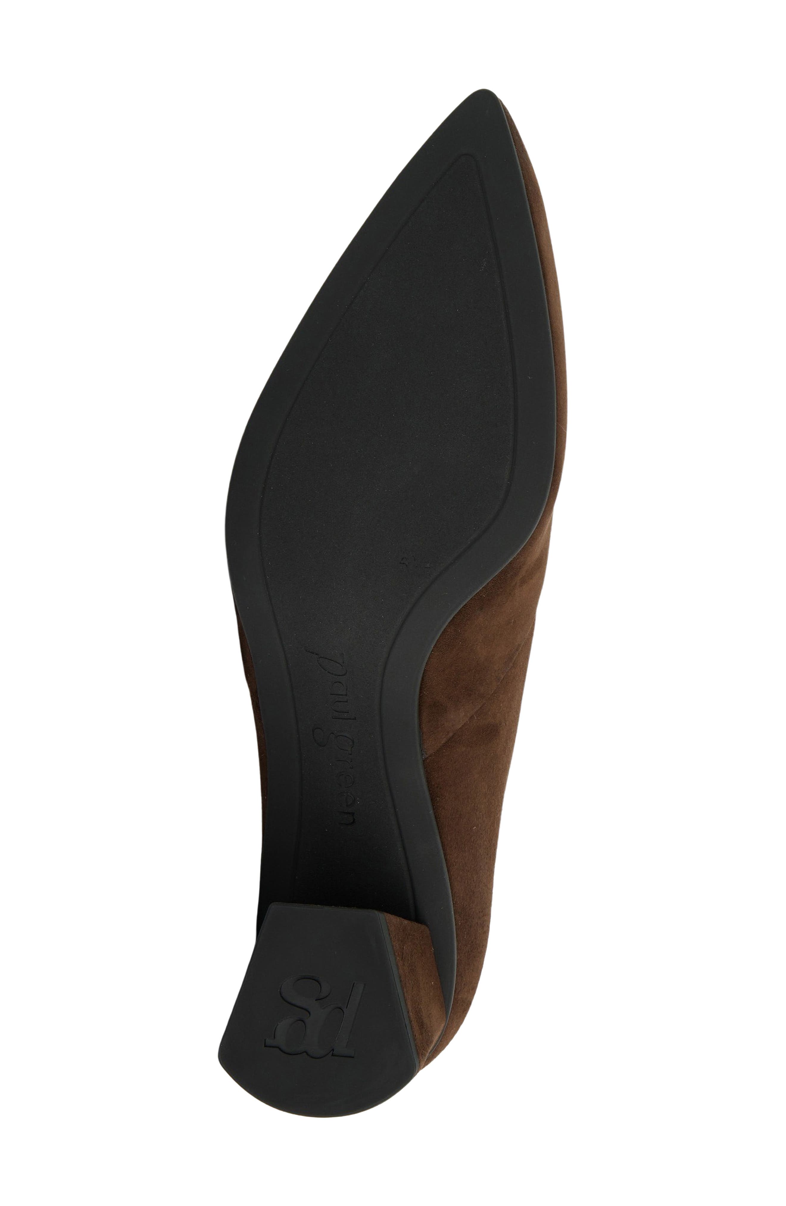 Witt Pointed Toe Pump, Alternate, color, CHOCO SUEDE