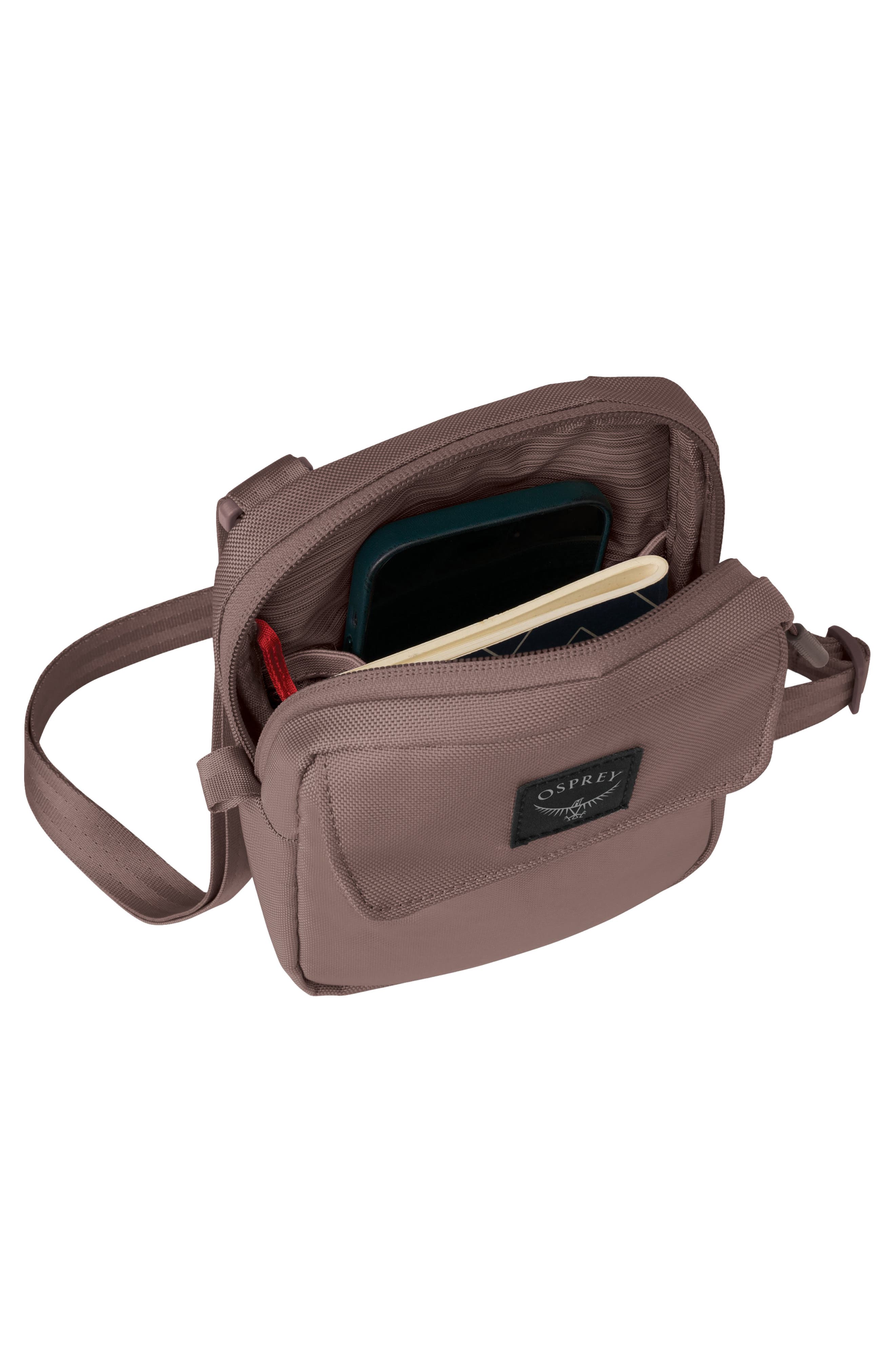 Osprey Aoede Small Crossbody Bag, Alternate, color, Magma Brown