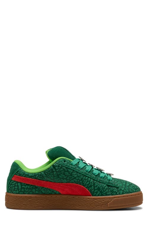 Puma X Teenage Mutant Ninja Turtles Suede Xl Sneaker In Vine-gum