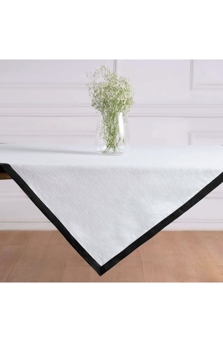 Solino Home Linen Table Throw - Classic, 52" x 52", 52" x 52", Main, color, 