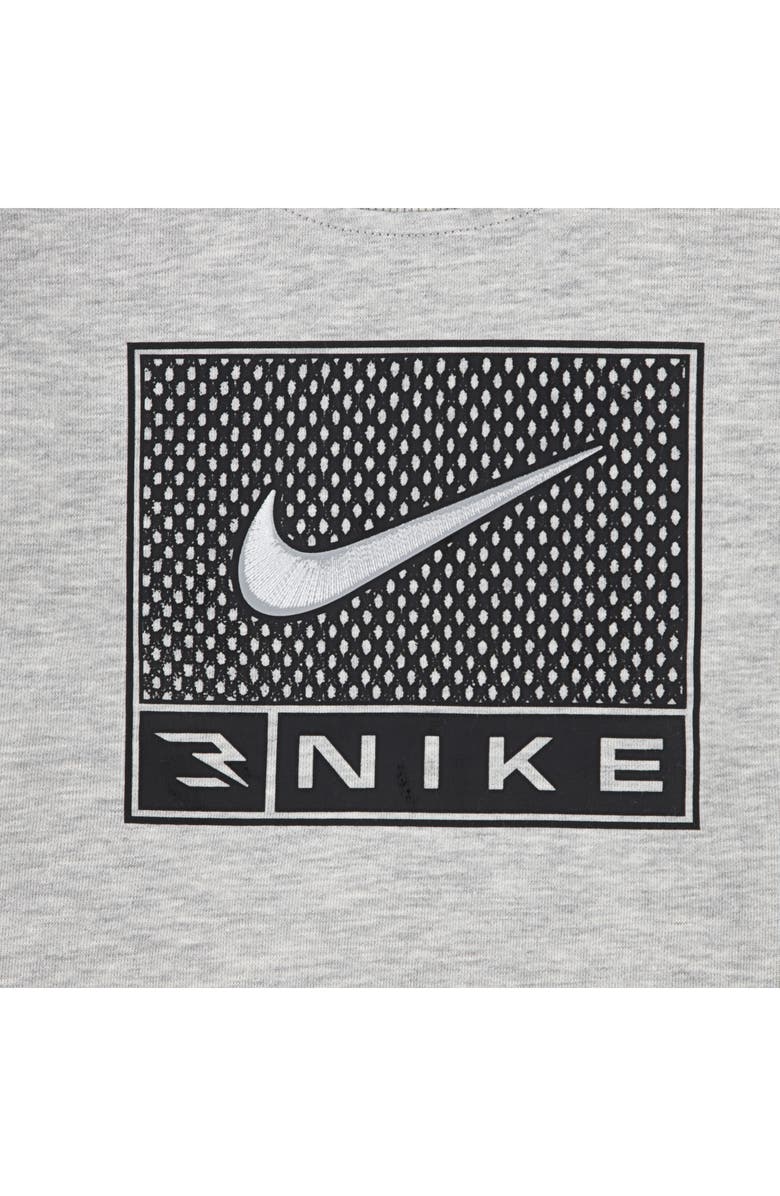 3 Brand Kids' Fleece Hoodie & Joggers Set, Alternate, color, Grey Heather