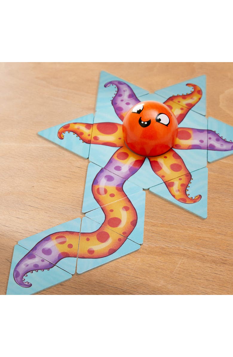 HABA Hello Hello Kalamario Ages 4+ Fun Octopus Toy Board Game for Kids and Puzzle Games - Family Games for Family Game Night and Classroom Games, Alternate, color, Yellow Multi