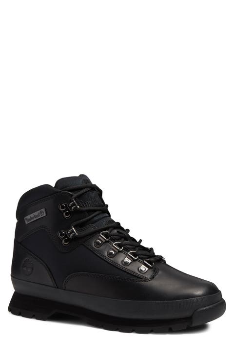 Euro Hiker Mid Lace Up Leather Boot