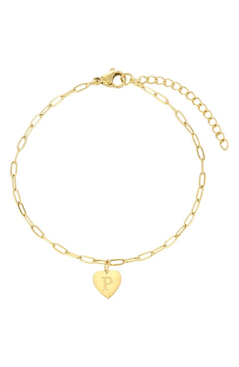 Initial Chain Bracelet