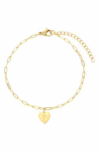 Initial Chain Bracelet