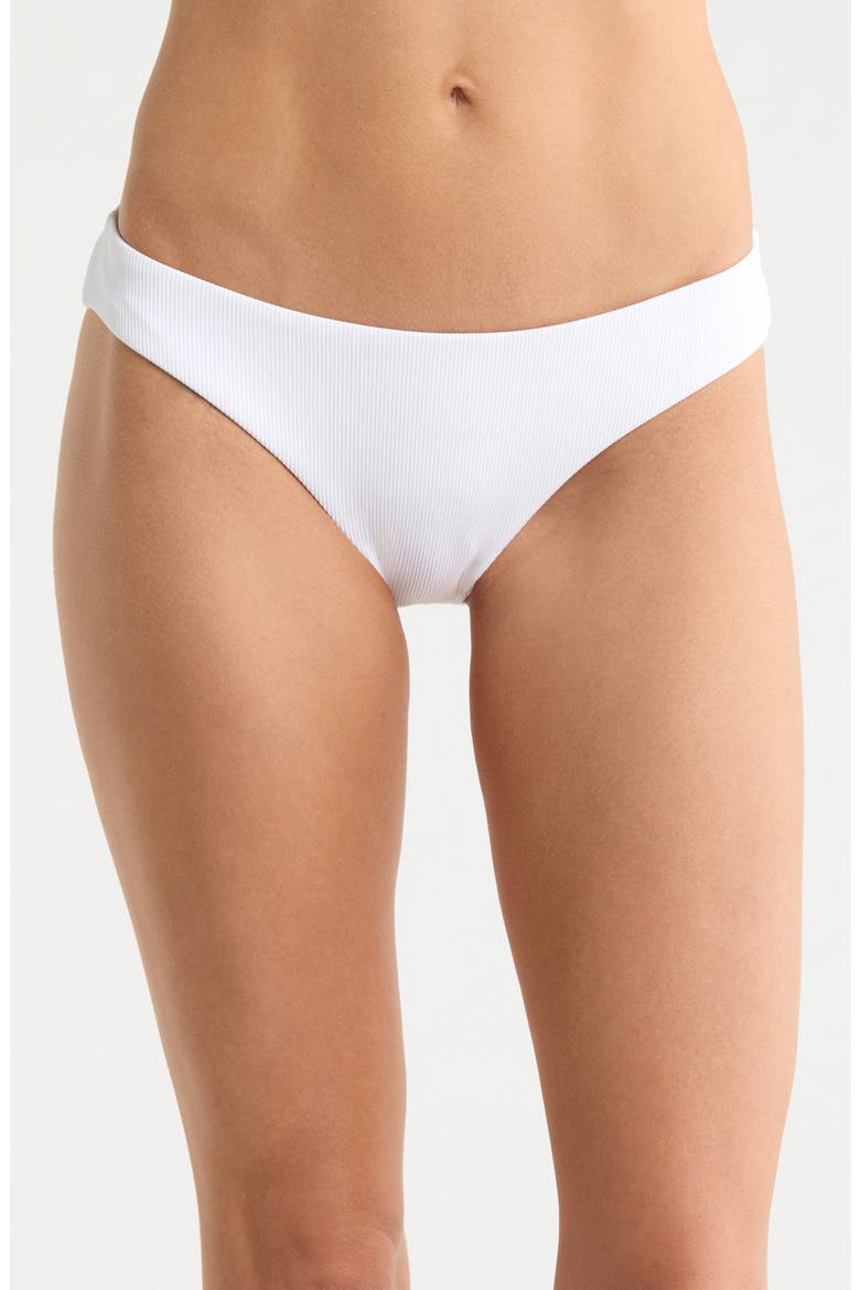 Modern Edge Hipster Bikini Bottoms, Main, color, VANILLA
