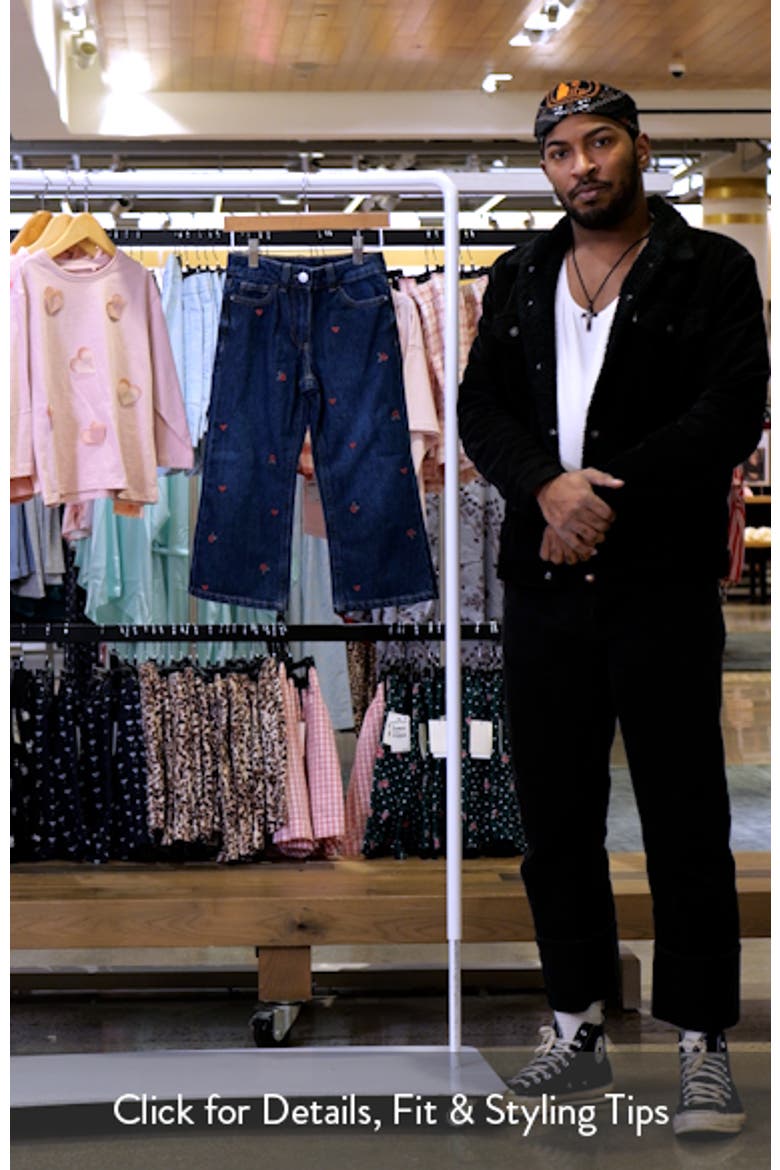 Kids' Embroidered Flare Jeans video