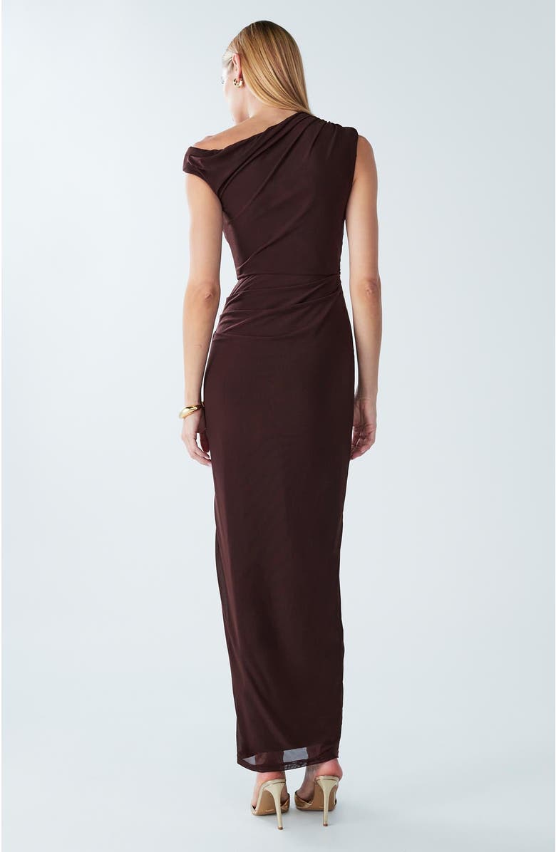BWLDR Freya Maxi Dress, Alternate, color, Chocolate