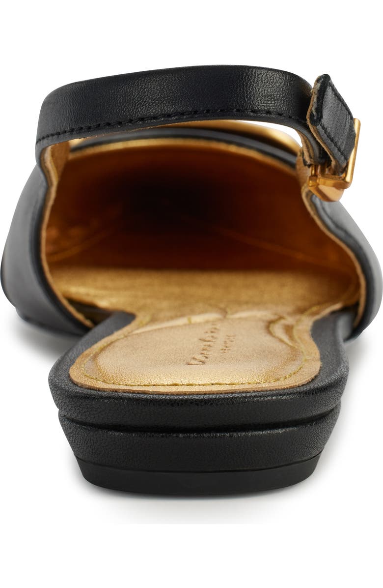 Donna Karan New York Perilynn Pointed Toe Slingback Flat, Alternate, color, Black