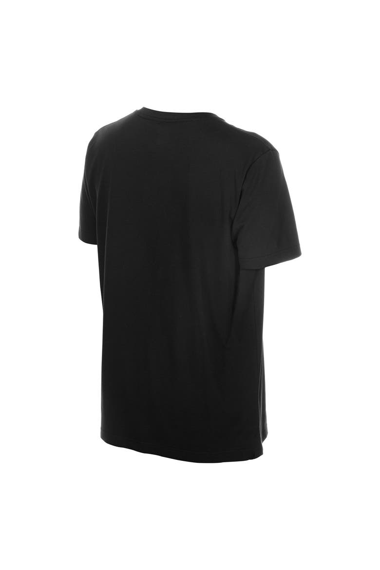 Men's New Era  Black San Antonio Spurs Chest Stamp T-Shirt, Alternate, color, Black