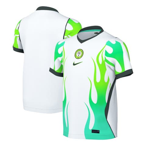Youth Nike  White Nigeria National Team 2026 Away Stadium Replica Jersey