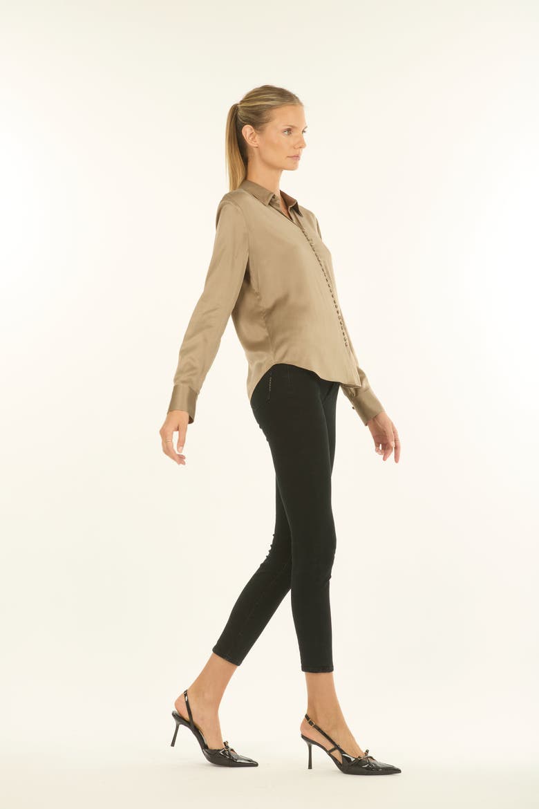 Joanne Blouse, Alternate, color, Taupe