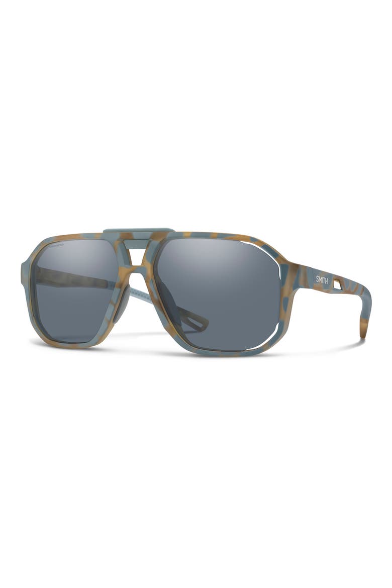 Truss 57mm Sunglasses, Alternate, color, FLINT/ TARMAC TORTOISE / SLATE