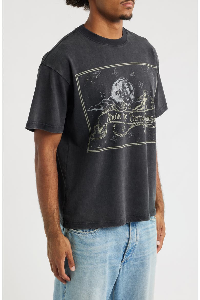 Eternal Skies Sunwash Graphic T-Shirt, Alternate, color, BLACK WASH
