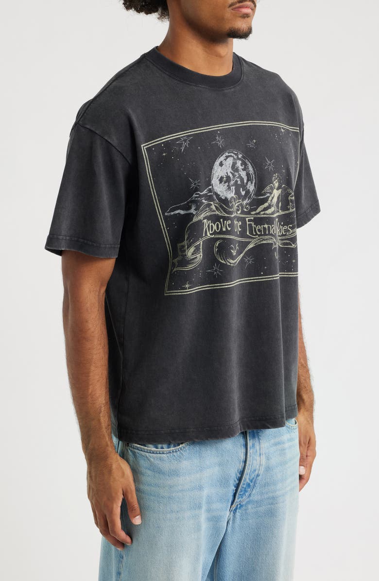 ID Supply Co Eternal Skies Sunwash Graphic T-Shirt, Alternate, color, Black Wash