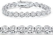 Bliss Diamond 19.00Ct Diamond 21 Gram Tennis Bracelet 14k Gold 7" Lab Grown