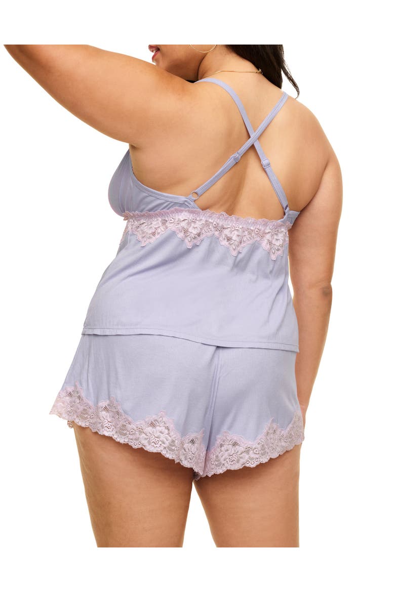 Lora Pajama Cami & Shorts Set, Alternate, color, Medium purple