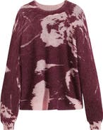 Desigual Abstract Print Crewneck Sweater