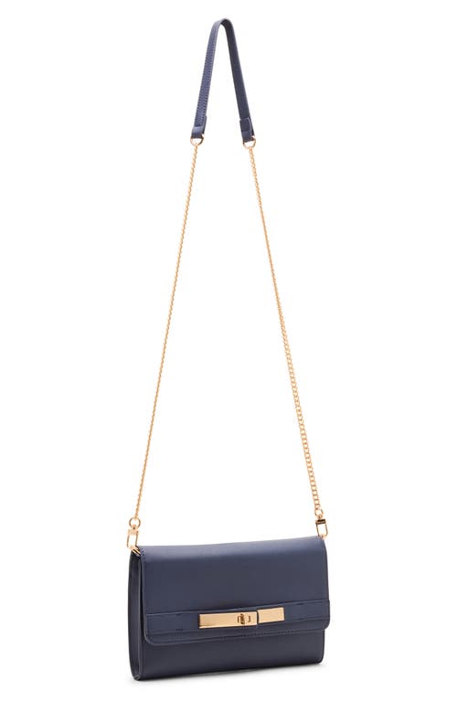 ANNE KLEIN ANNE KLEIN BELTED WALLET ON A CHAIN CROSSBODY BAG