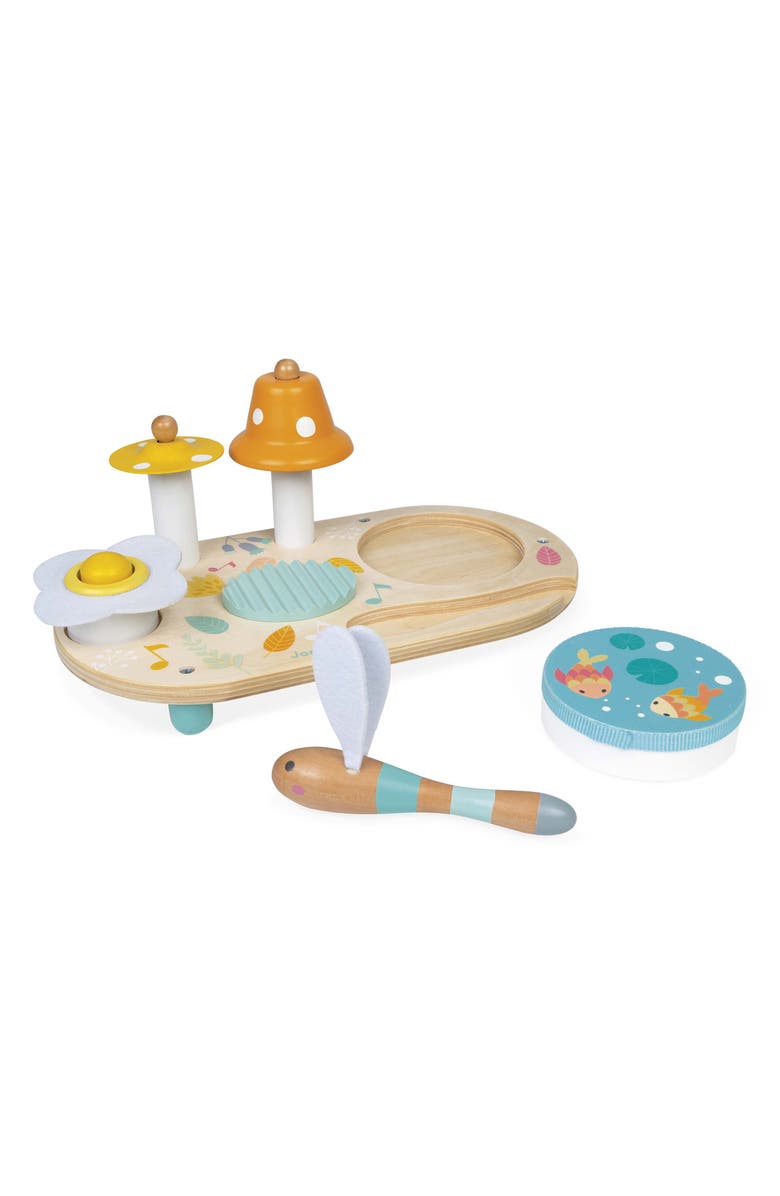 Janod Pure Musical Table Toy, Alternate, color, Multi