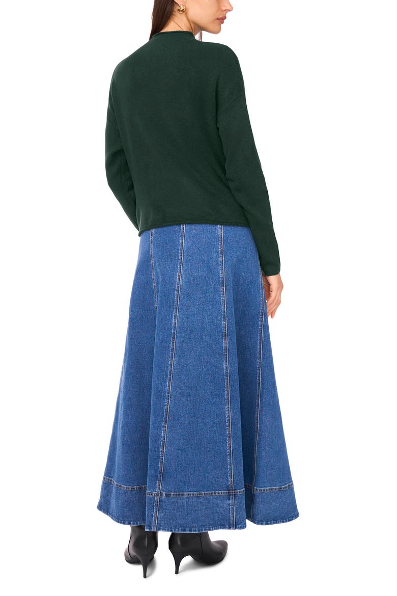 Rib Sweater, Alternate, color, WINDSOR MOSS